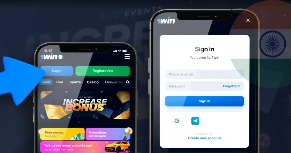 1win India App Login