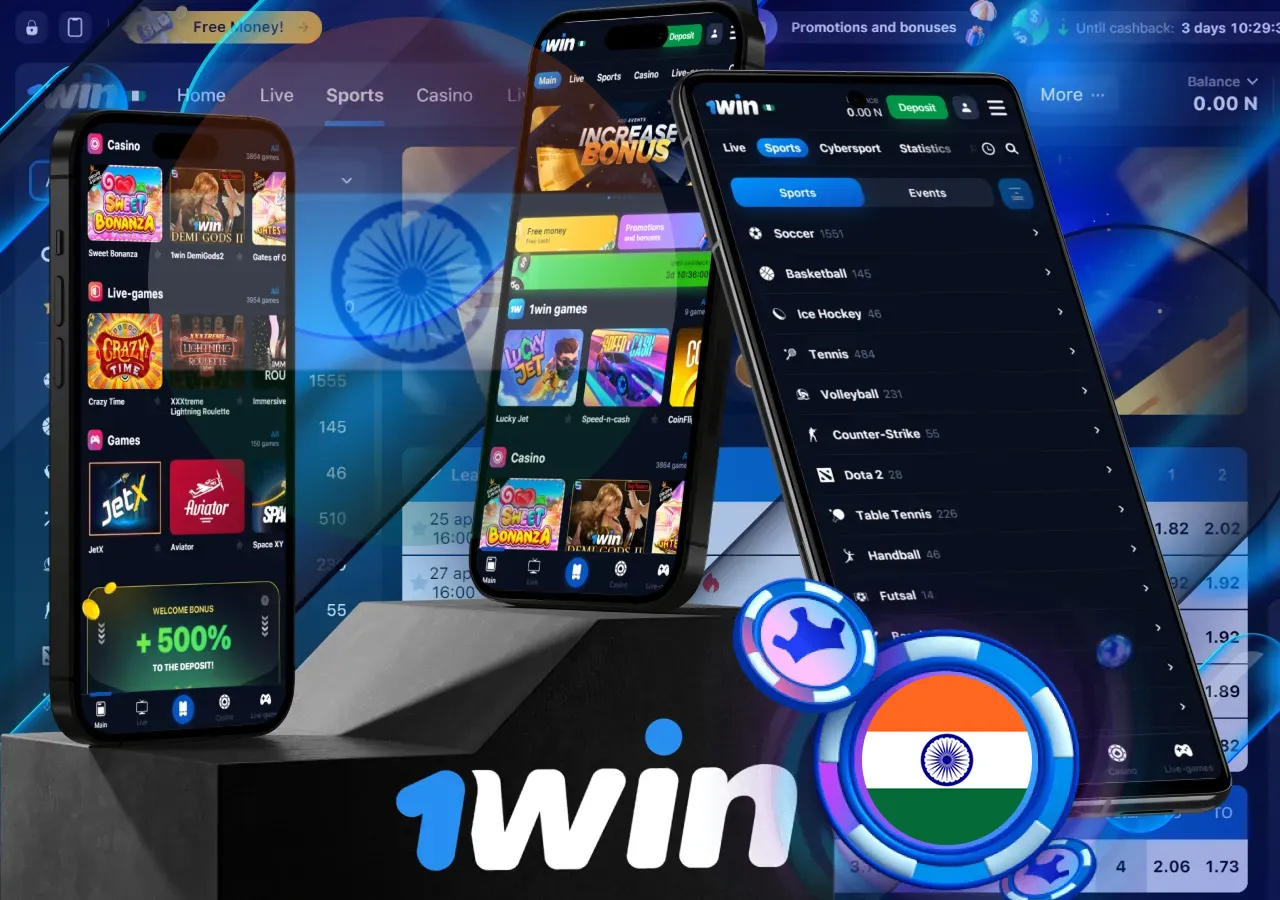 1win app india showcase